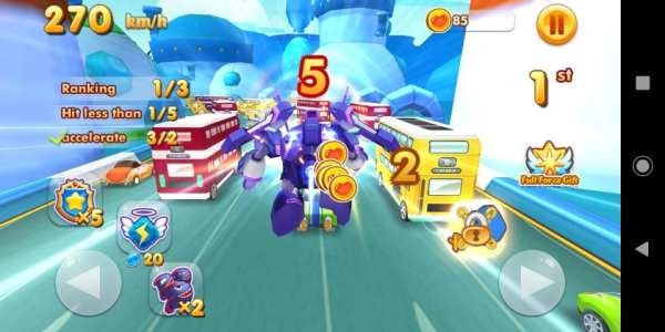 Pj Crazy Car Racing screenshot 1