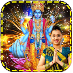 Vishnu Bhagwan Photo Frames HD आइकन