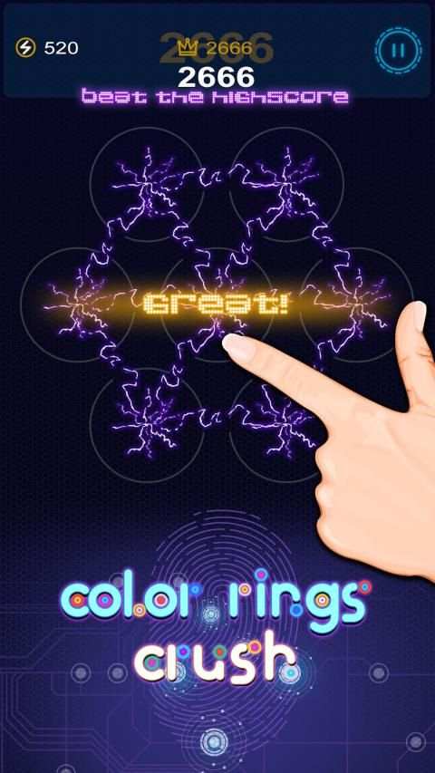 Color Rings Crush - Puzzle Legend स्क्रीनशॉट 3