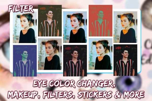 Eye Color Changer Photo Editor With Eye Stickers screenshot 1