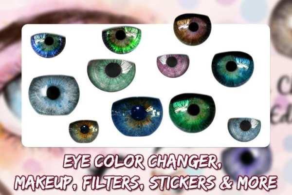 Eye Color Changer Photo Editor With Eye Stickers screenshot 5