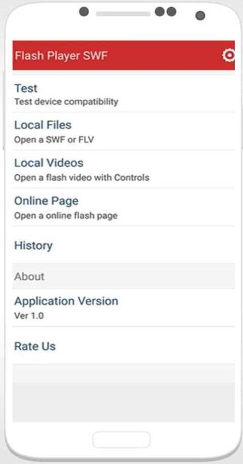 Java Flash - Fast Player SWF and FLV 2020 screenshot 1