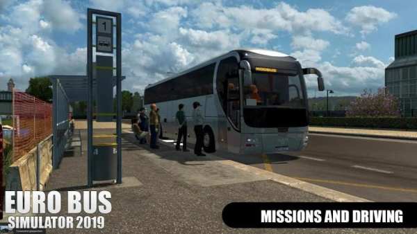 Euro Bus Simulator 2019 : Bus Driving screenshot 9