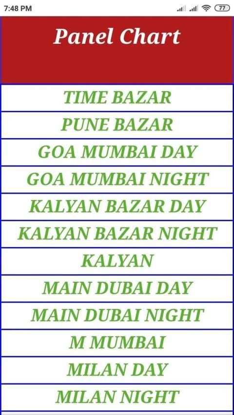 satta matka good luck all satta matka results स्क्रीनशॉट 1