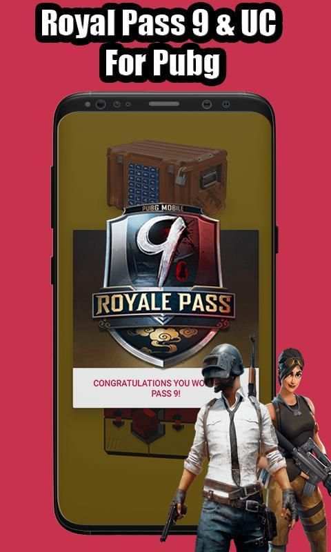 Win Royal Pass 9 & UC For Pubg screenshot 6