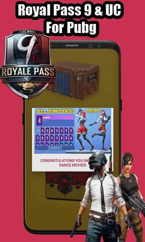 Win Royal Pass 9 & UC For Pubg screenshot 1