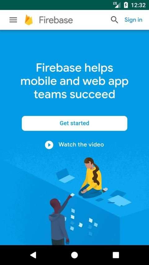 Firebase Console скриншот 2