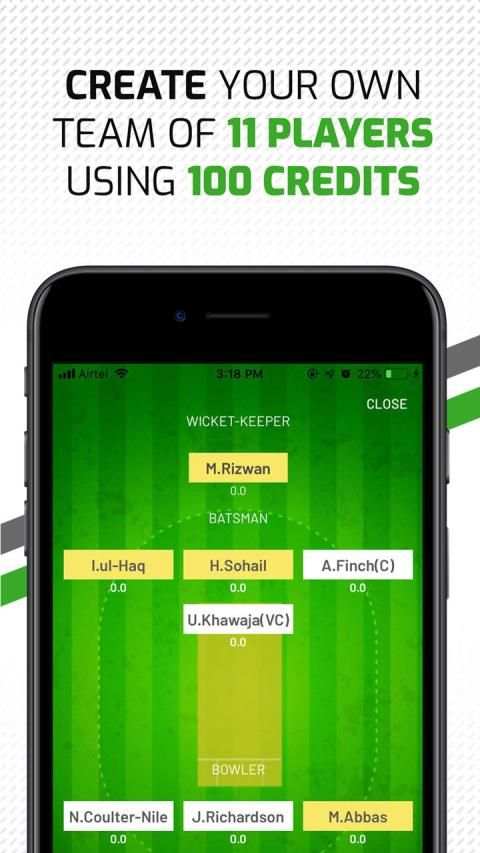 Fanfight-Play Fantasy Cricket & Win Daily Cash screenshot 2