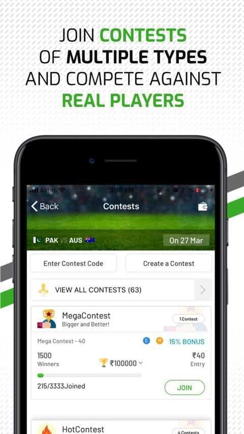 Fanfight-Play Fantasy Cricket & Win Daily Cash screenshot 3