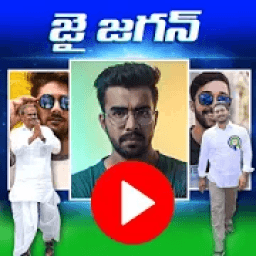 YS Jagan Photo to Video Maker with Song आइकन