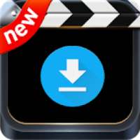 Fast video downloader for +100 web आइकन