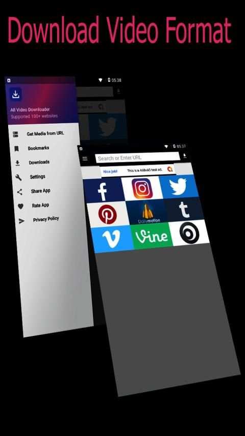 Fast video downloader for +100 web स्क्रीनशॉट 3