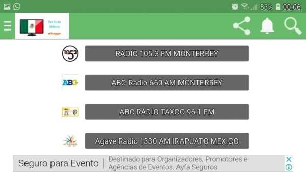 Radio y Tv Mexico screenshot 2