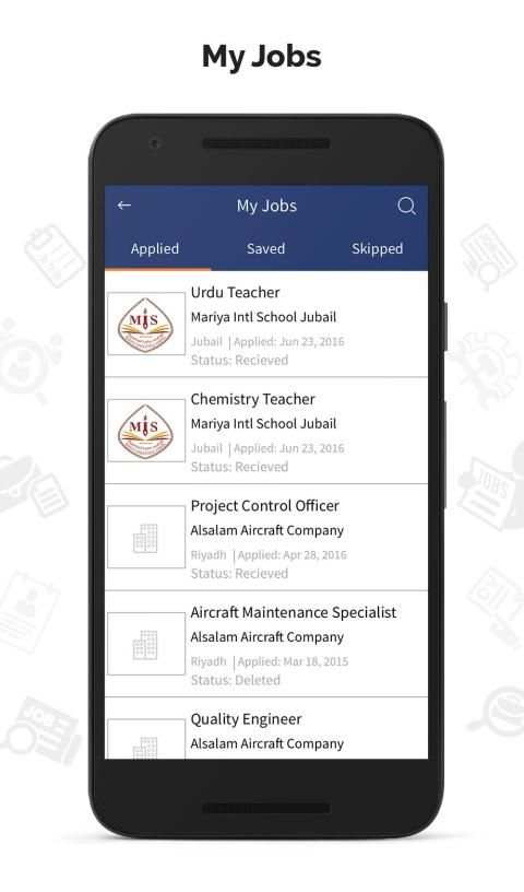 Mihnati Job Search स्क्रीनशॉट 3
