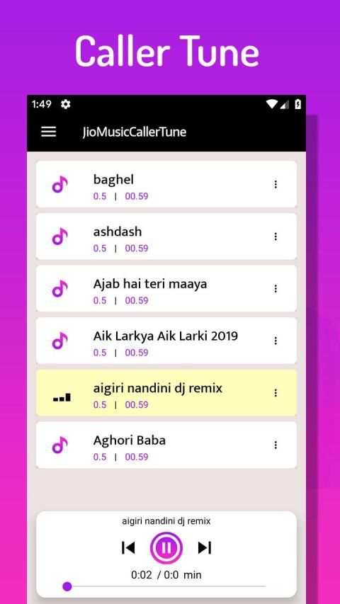 Set Jiyo Music : Caller tune for Jio 2019 स्क्रीनशॉट 3