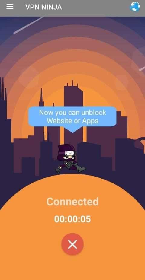 Undetectable Ninja VPN - Browse Privately & Secure screenshot 5