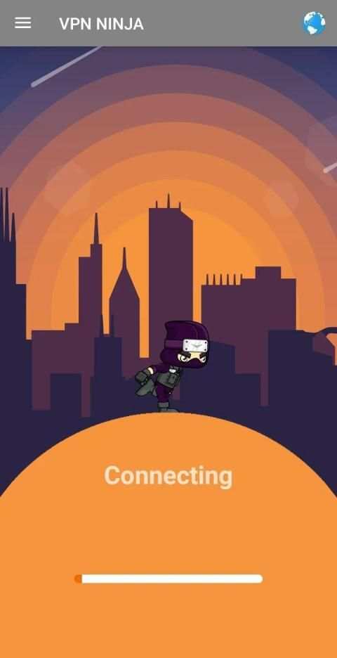 Undetectable Ninja VPN - Browse Privately & Secure screenshot 1