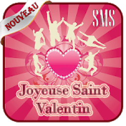 Saint Valentin 2020 Magnifique vœux SMS आइकन