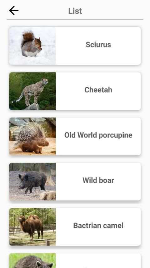 Mammals – Learn All Animals in Foto-Quiz! स्क्रीनशॉट 5