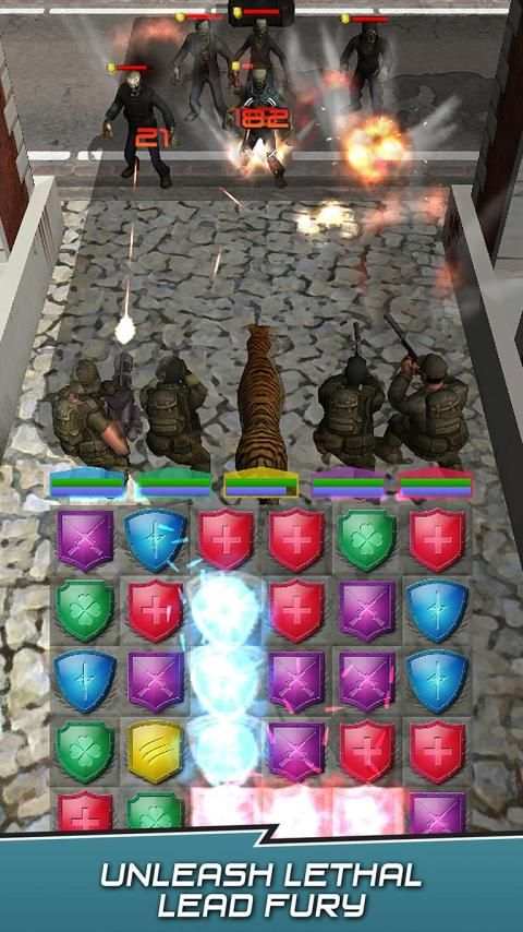 VDV MATCH 3 RPG: ZOMBIES! screenshot 30