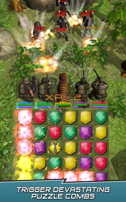 VDV MATCH 3 RPG: ZOMBIES! screenshot 10
