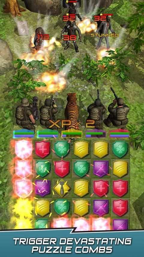 VDV MATCH 3 RPG: ZOMBIES! screenshot 26