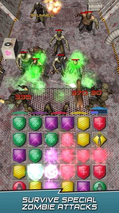 VDV MATCH 3 RPG: ZOMBIES! screenshot 23