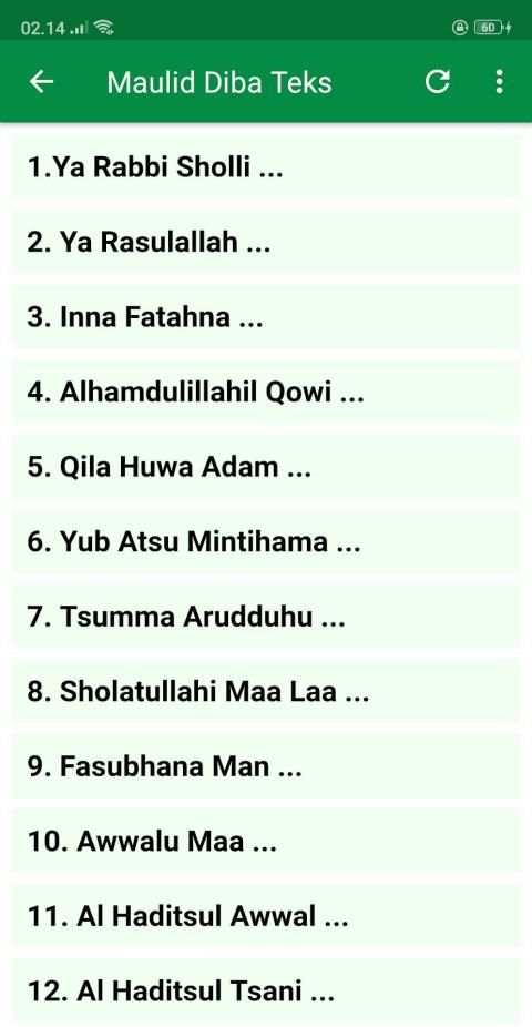 Maulid Diba MP3 Full Offline screenshot 7