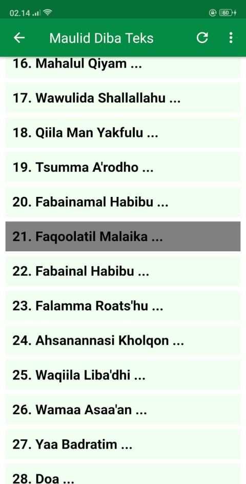 Maulid Diba MP3 Full Offline screenshot 5