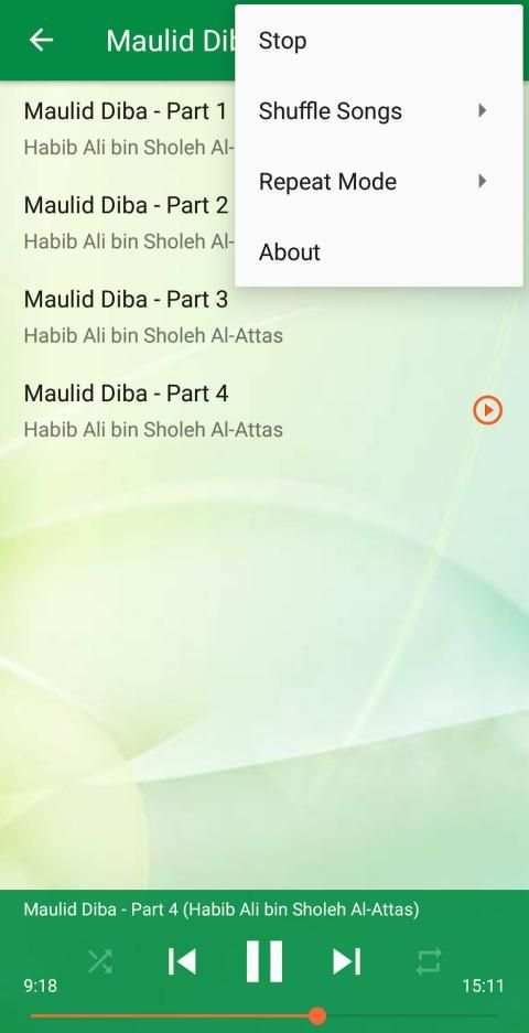 Maulid Diba MP3 Full Offline screenshot 4