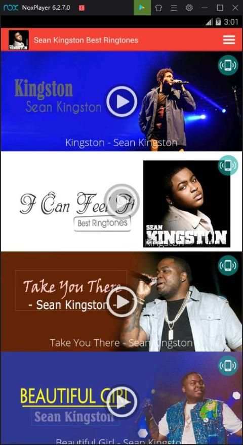 Sean Kingston Best Ringtones screenshot 4