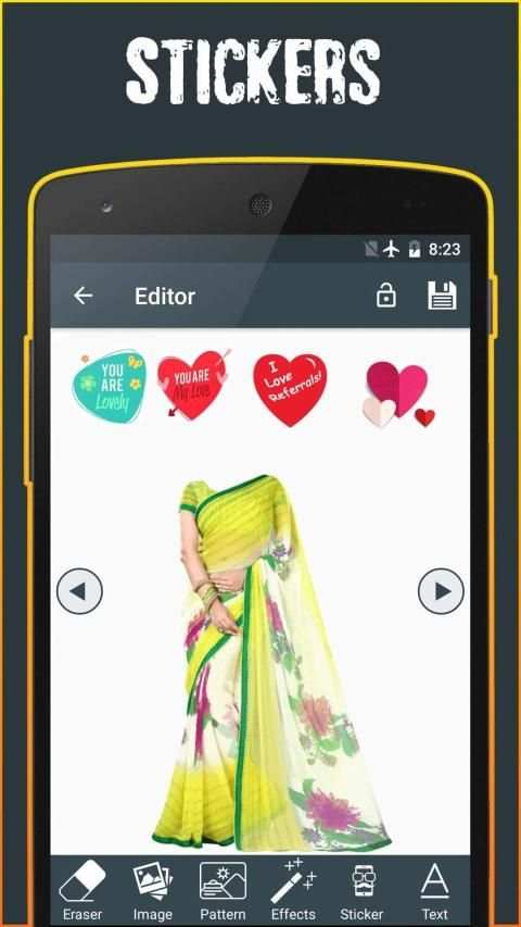 Saree photo editor screenshot 3