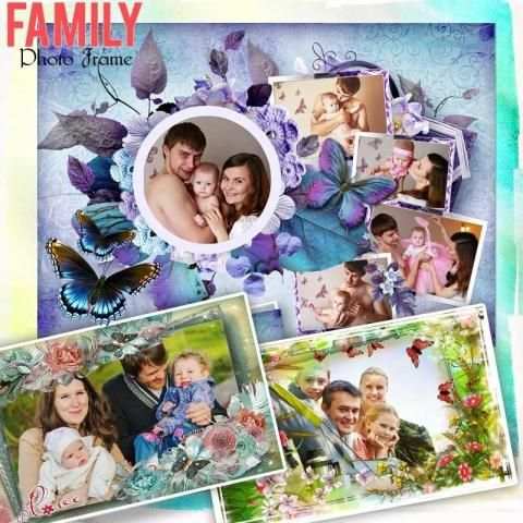 Family Photo Frames : Photo collage screenshot 2