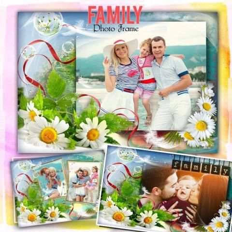 Family Photo Frames : Photo collage screenshot 1