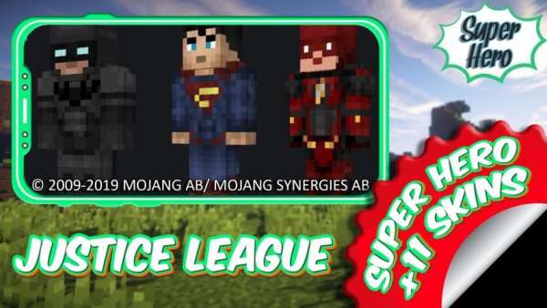 Mod Justice-League +MarvelCraft screenshot 1