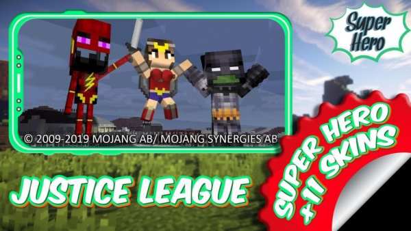 Mod Justice-League +MarvelCraft screenshot 3