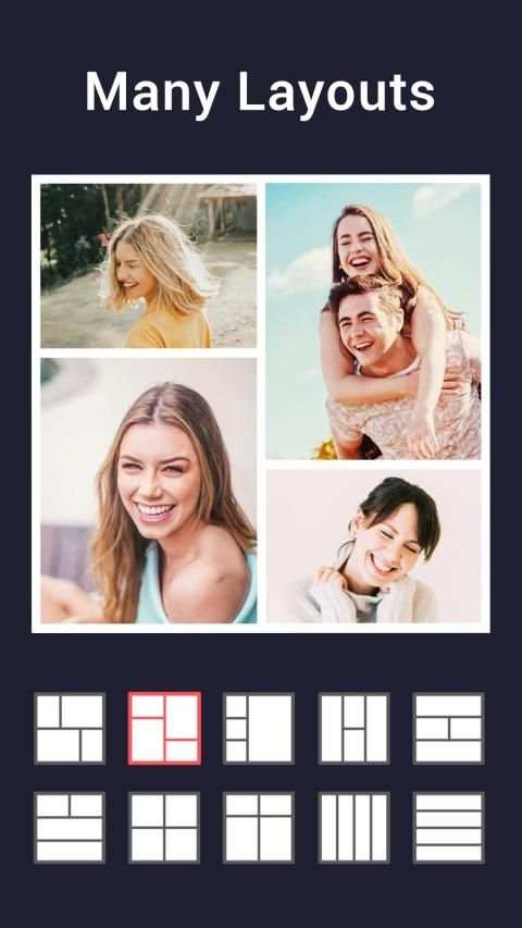 Pic Collage Maker - Photo Editor & Collage Frame screenshot 1