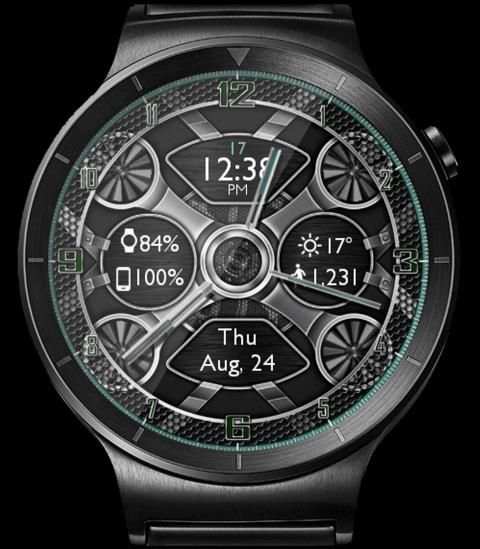 Mesh Gears HD Watch Face Widget & Live Wallpaper स्क्रीनशॉट 6