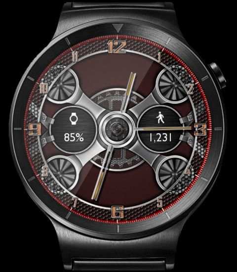 Mesh Gears HD Watch Face Widget & Live Wallpaper स्क्रीनशॉट 9