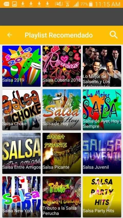 Música Salsa स्क्रीनशॉट 1