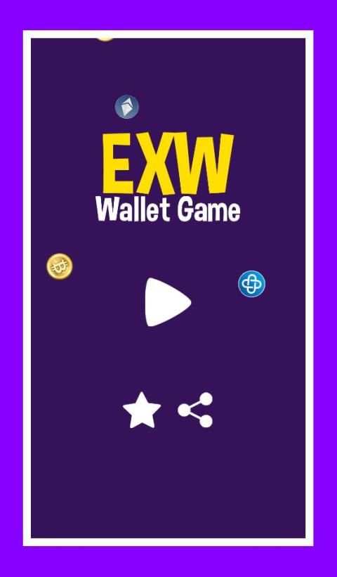 EXW Coins – Cryptocurrency Wallet Game स्क्रीनशॉट 1