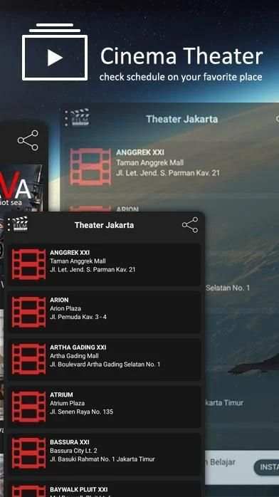 Film Bioskop 21 -Info,Schedules,Trailers,TV screenshot 3