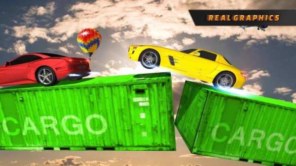 Impossible Car Stunt game : Car games скриншот 3