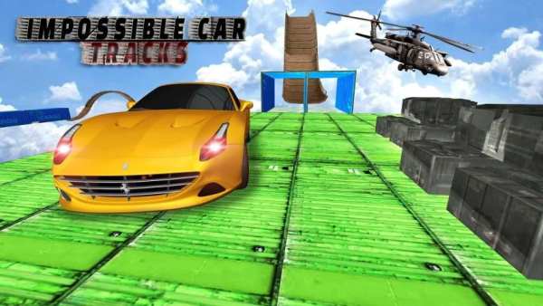 Impossible Car Stunt game : Car games screenshot 1