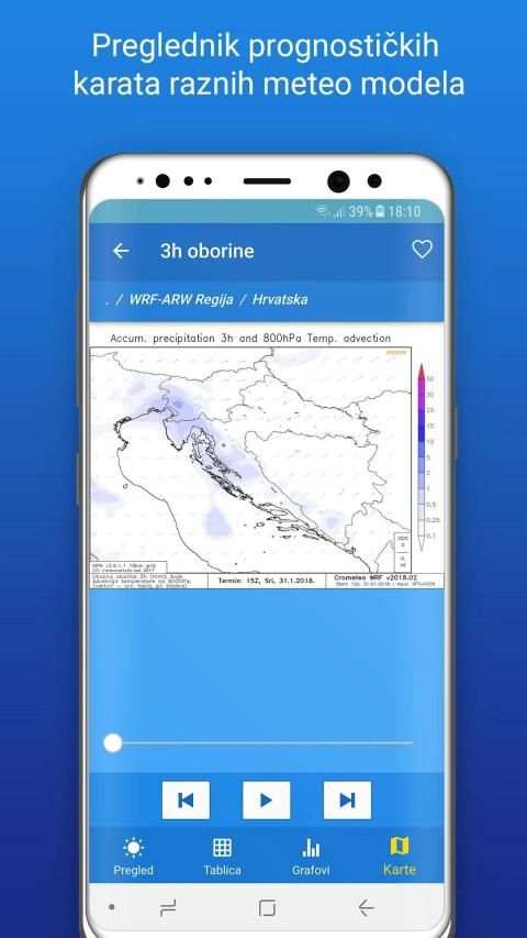 Meteo Adriatic - Vremenska Prognoza screenshot 3