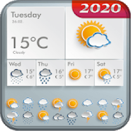 Prévisions météorologiques Pro 2020 आइकन
