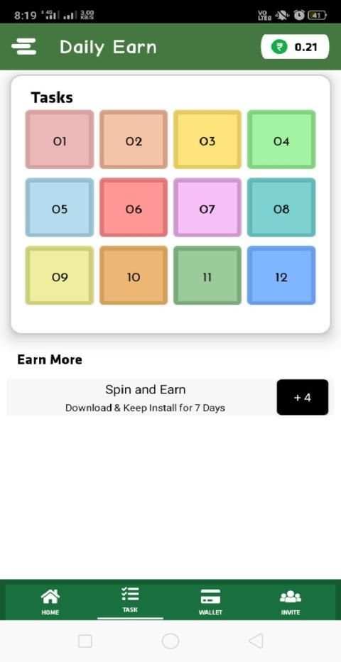 Daily Earn स्क्रीनशॉट 2