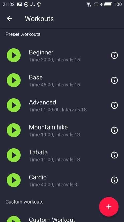 Treadmill Workout screenshot 12