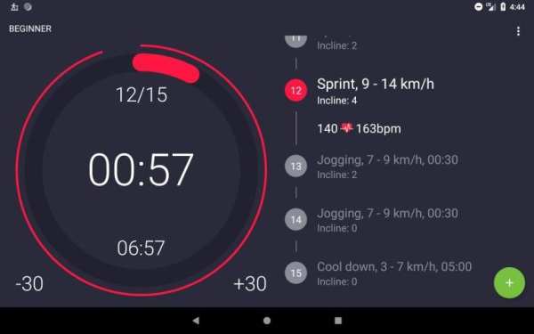 Treadmill Workout screenshot 3