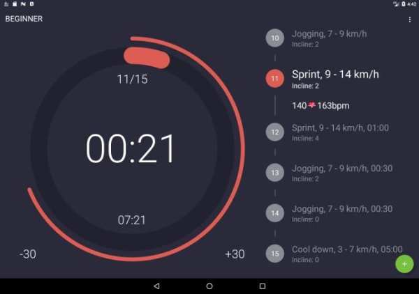 Treadmill Workout screenshot 6